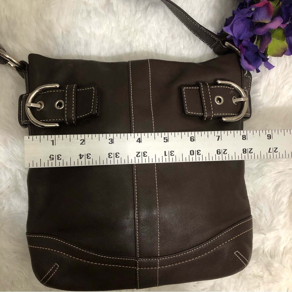 COACH Vintage soho Slim Duffle leather shoulder bag #1453 - Picture 14 of 14